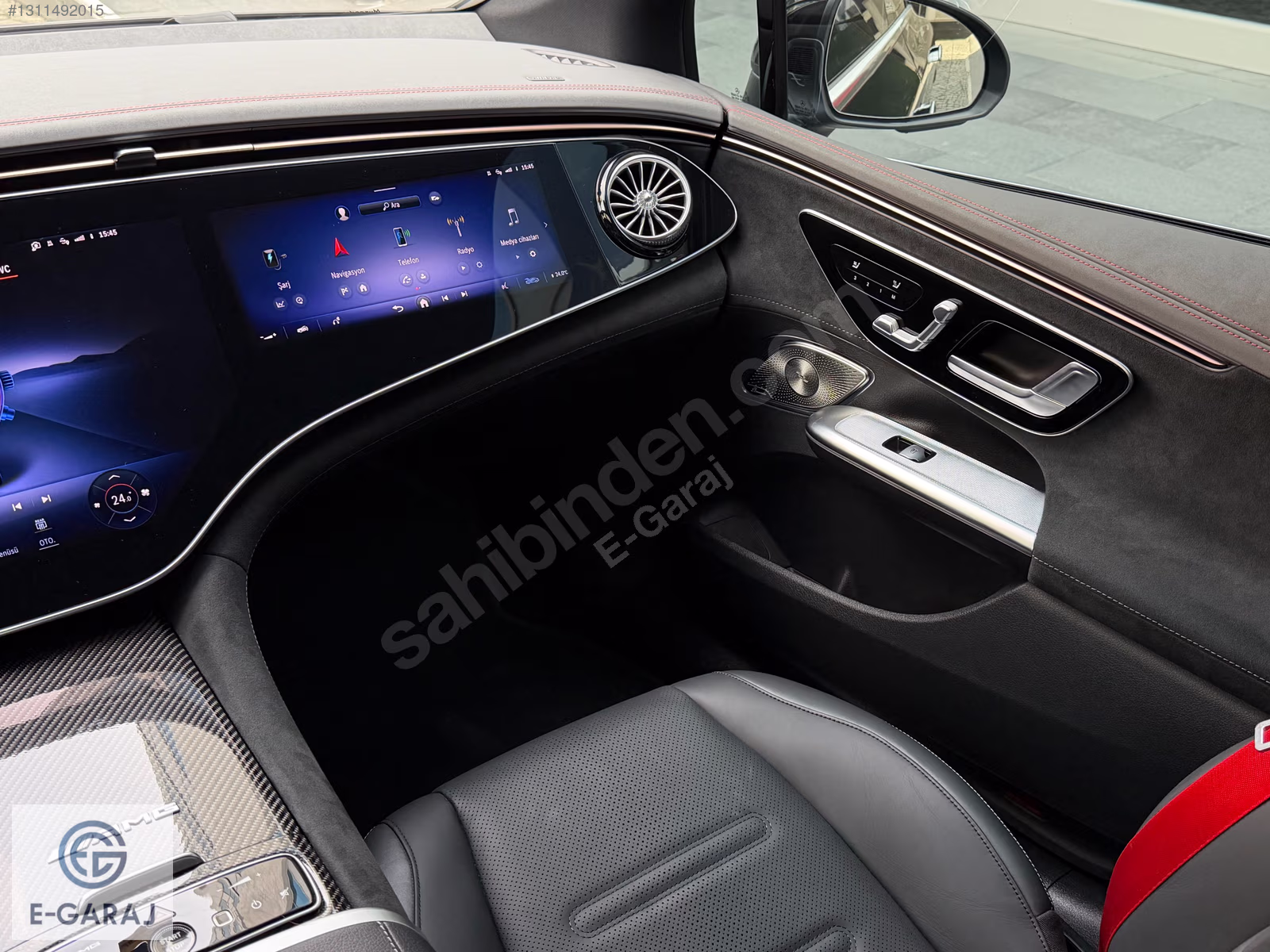 2025 MERCEDES EQE 53 AMG TRACKPACE AKS MASAJ CARBON - Görsel 17