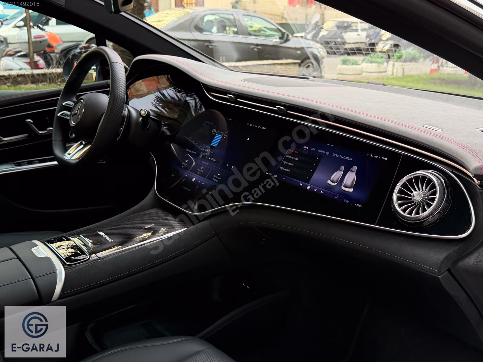 2025 MERCEDES EQE 53 AMG TRACKPACE AKS MASAJ CARBON - Görsel 20
